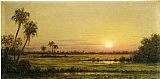 Martin Johnson Heade Sunset in Florida painting